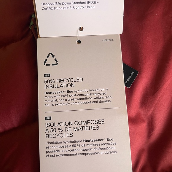 Burnt red The North Face Vest - Picture 6 of 6